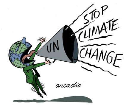 Political Cartoons: UN Climate Summit follows global protests