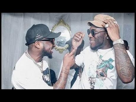 Revealed: Burna Boy Actually Approached Davido’s Table With His Bodyguard To Confront Him