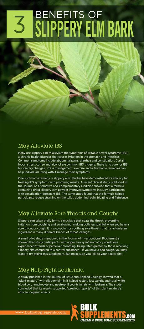 Slippery Elm Bark: Benefits, Side Effects & Dosage Slippery Elm Bark Benefits