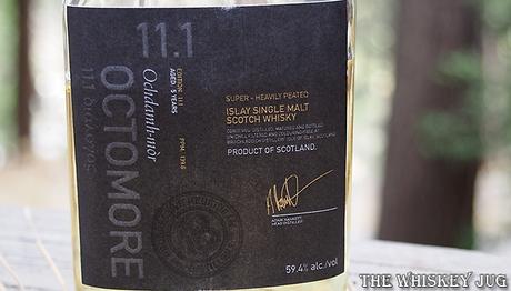 Octomore 11.1 Label