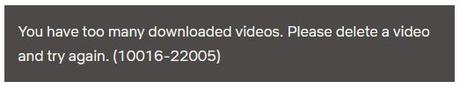 Netflix Download Limit: How to Fix It?