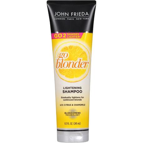 john frieda hair lightening shampoo