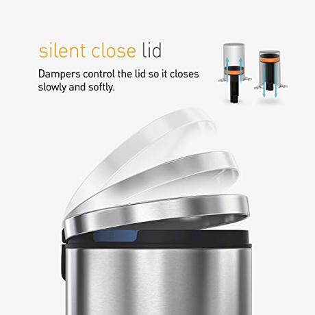 SimpleHuman Round Step Trash Can Reviews