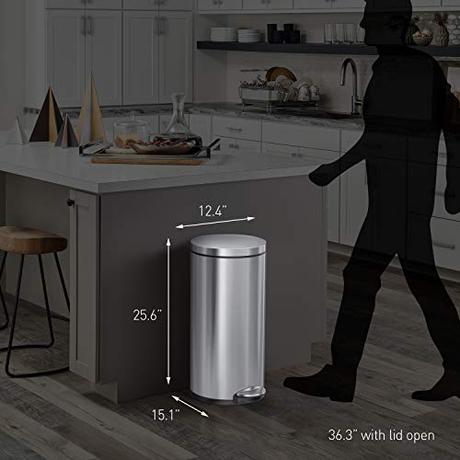 SimpleHuman Round Step Trash Can Reviews