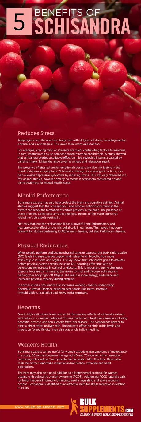 Schisandra Extract: Benefits, Side Effects & Dosage Schisandra Benefits