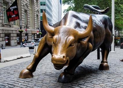 New York bull statue