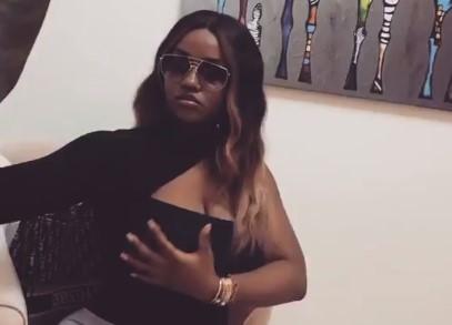 Nkechi Blessing Joins Davido’s TULE Challenge, Check Out Her Video