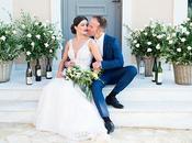 Summer Tuscany Inspired Wedding Hatzi Mansion Stella Grigoris