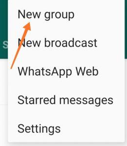 whatsapp par group kaise banaye