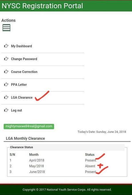 How can I check my NYSC monthly clearance? (See Guide) How can I check my NYSC monthly clearance? (See Guide)