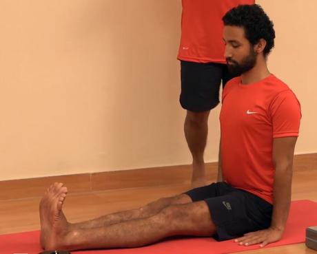 Yoga Poses – Triang Mukha Eka Pada Paschimottanasana or Three Parts Forward Bend Pose