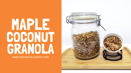 Coconut Maple Cinnamon Granola