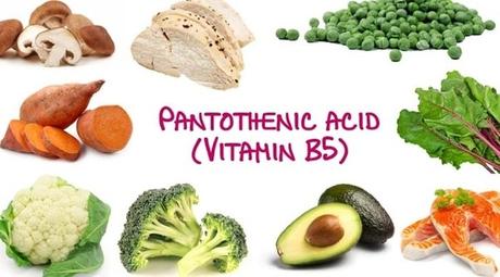Pantothenic acid or Vitamin B5