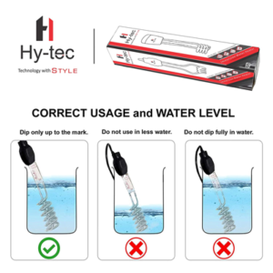 H Hy-tec Portable immersion water heater rod