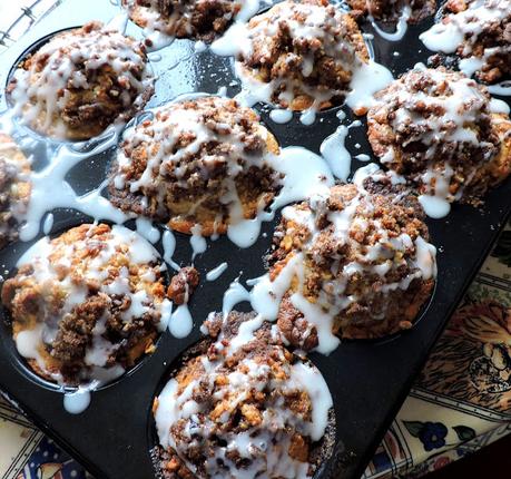 Cinnamon Roll Muffins (small batch)