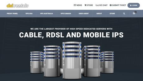 DSL Rentals Review dslrentals homepage