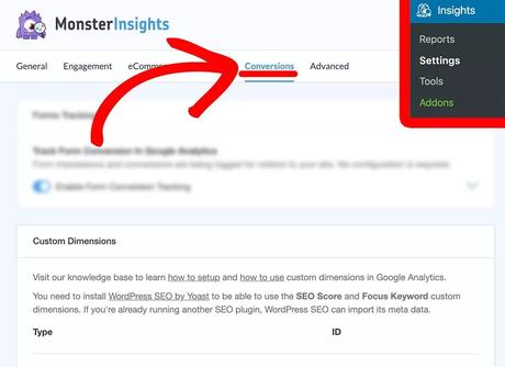 mi conversion settings