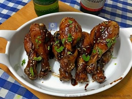 Honey Soy Baked Chicken Legs