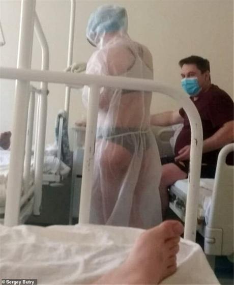 Nurse Is Suspended For Wearing Nothing But A Bikini Underneath Transparent PPE Gown