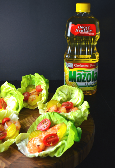 Grilled Cajun Shrimp Lettuce Wraps