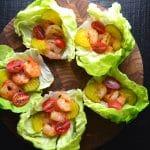 Grilled Cajun Shrimp Lettuce Wraps