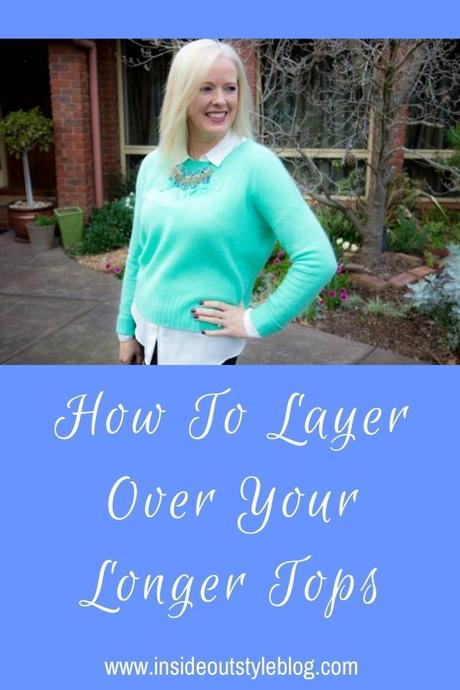How To Layer a Third Piece Over Your Longer Tops