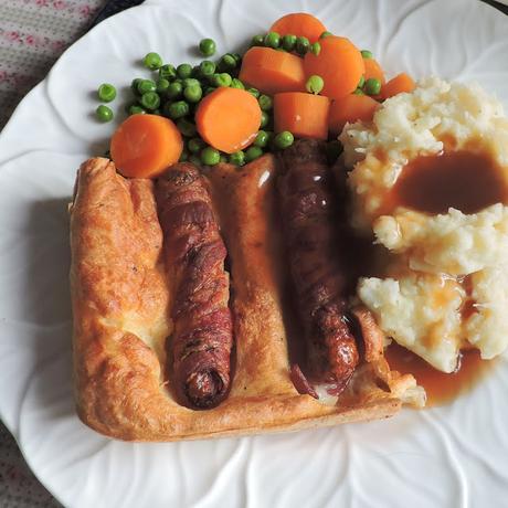 Bacon & Sausage Toad in the Hole