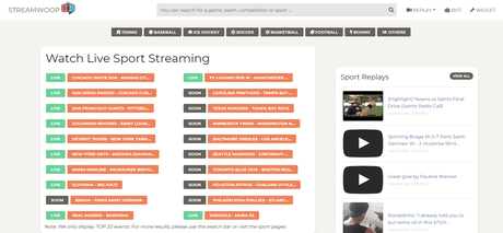 Stream2watch.me Alternatives & Similar Websites and Apps