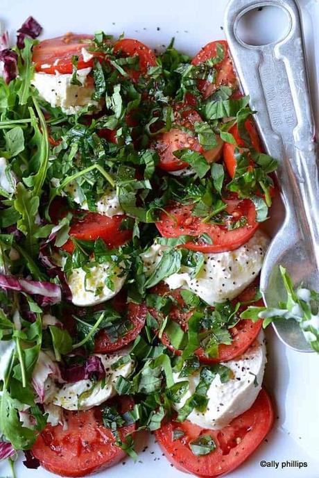 Mediterranean Simple Salad
