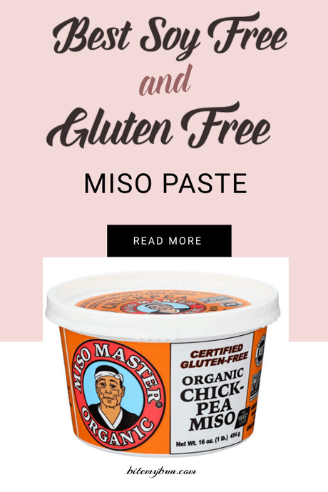 the best soy free and gluten free miso paste