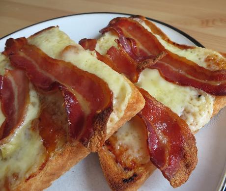 Bacon & Cheese On Toast
