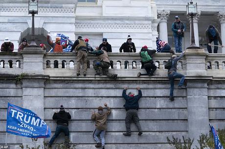 US Capitol breached and ......... .....  Twitter bans Trump !!!