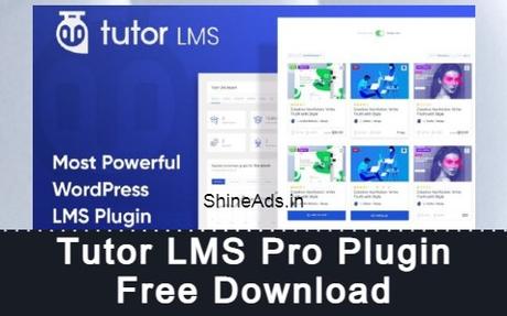 Tutor LMS Pro Plugin Free Download