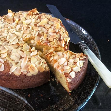 Italian Almond Ricotta Cake with a delicate hint of citrus, and it is Gluten Free