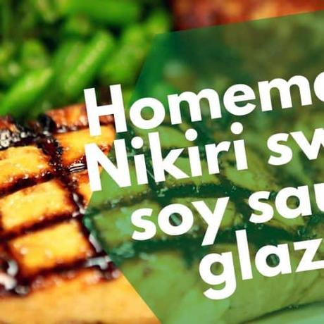 Homemade Nikiri sweet soy sauce glaze
