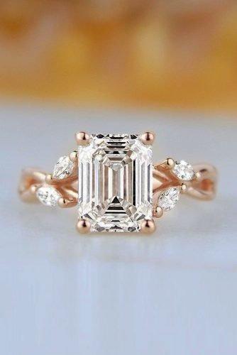 engagement ring trends 2019 rose gold engagement rings diamond engagement rings brilliantearth