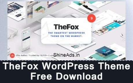 TheFox WordPress Theme Free Download