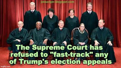 Supreme Court Refuses To Fast-Track Trump's  Appeals