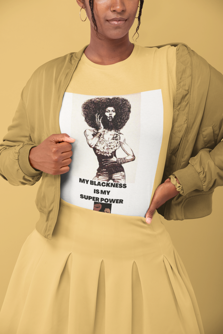 Black Women Stand Up Launches New #SuperPower Tee-Shirt Line…