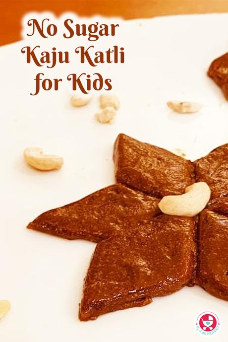 Try out and enjoy watching your kid’s taste buds getting addicted to our super healthy dessert Kaju Katli Recipe [ No sugar Cashew Barfi for Kids]!