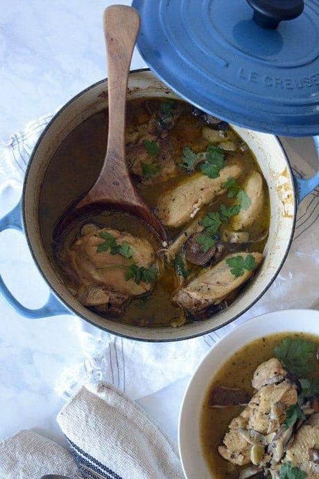 Chicken Marsala Mushroom Stew