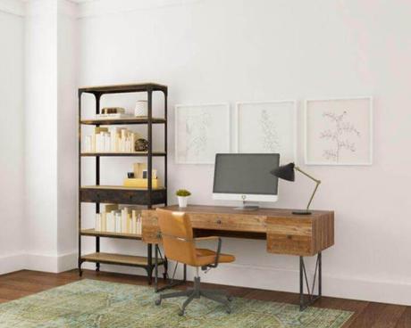 Grid-style Wall Gallery Ideas for Home Office