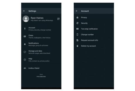 How to delete a Whatsapp account