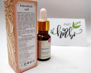 Kimsukadi Tail - A Glow Boosting Facial Oil from Just Herbs
