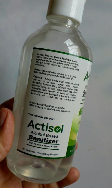 Actisol Hand Sanitizer Review