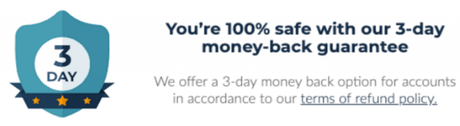 3-day money back