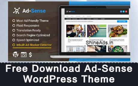 Free Download Ad-Sense WordPress Theme