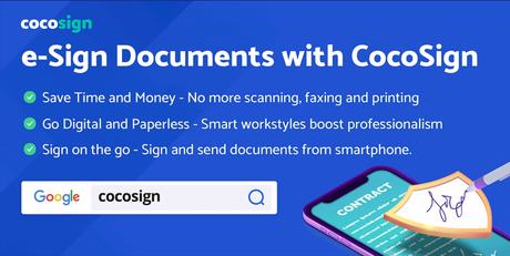 How do I create an Electronic Signature CocoSign?
