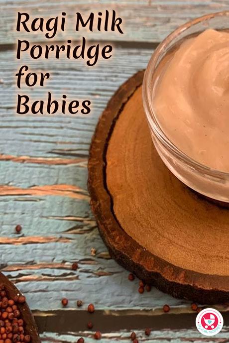 Treat your baby's taste buds with Ragi Milk Porridge for babies, which is not just yummy but also packed with the several nutrients of best health benefits!
