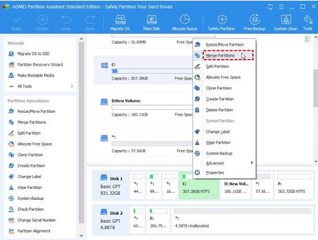 aomei partition windows 10